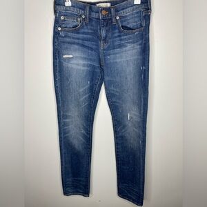 Madewell Distressed Boy Friend Jeans in Hatfield Wash Sz 23